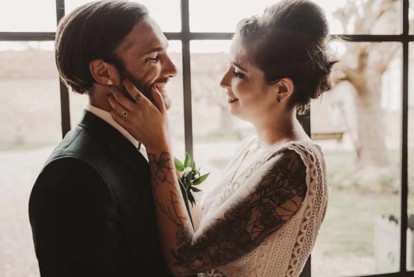 Inspirations pour mariage coloré chic vintage