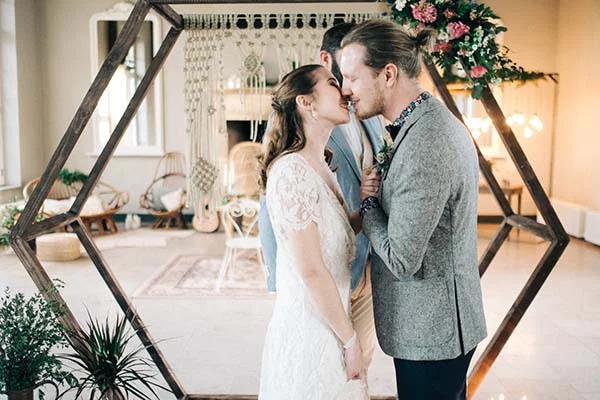 Inspirations mariage authentique boho chaleureux