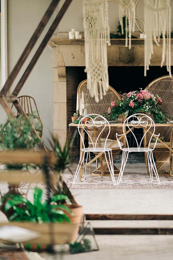 Inspirations mariage authentique boho chaleureux