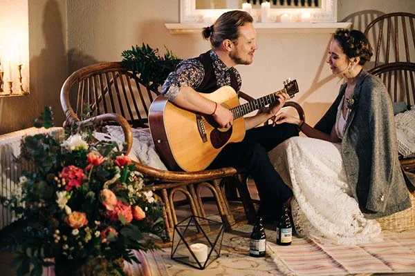 Inspirations mariage authentique boho chaleureux