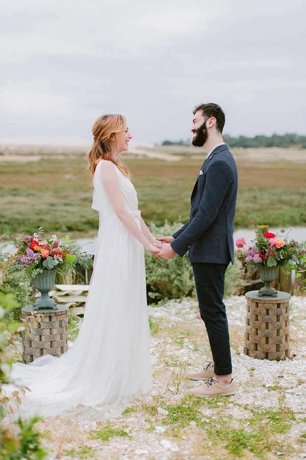 Inspirations mariage éthique intime Cap Ferret