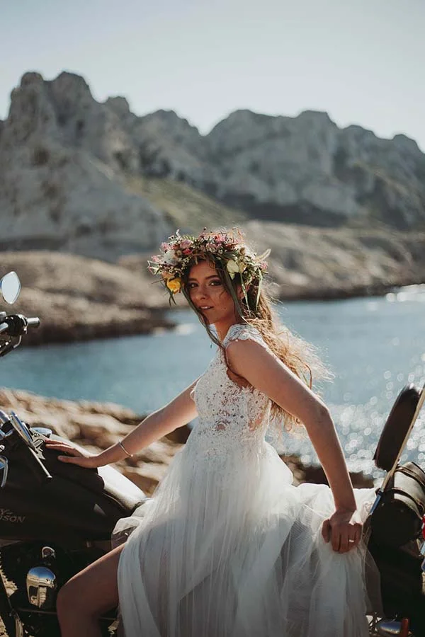 Inspirations mariage rock bohème Marseille