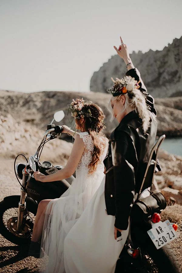 Inspirations mariage rock bohème Marseille
