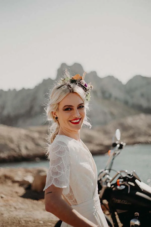 Inspirations mariage rock bohème Marseille