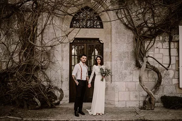 Idées mariage élégant minimaliste Normandie
