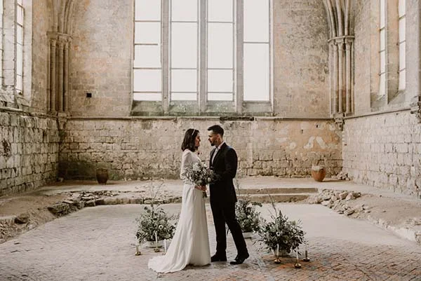 Idées mariage élégant minimaliste Normandie
