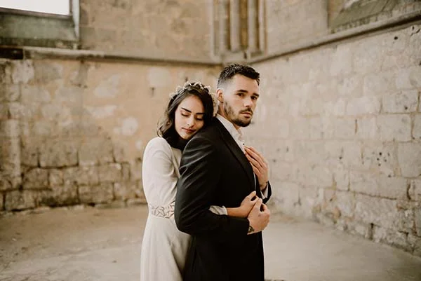 Idées mariage élégant minimaliste Normandie