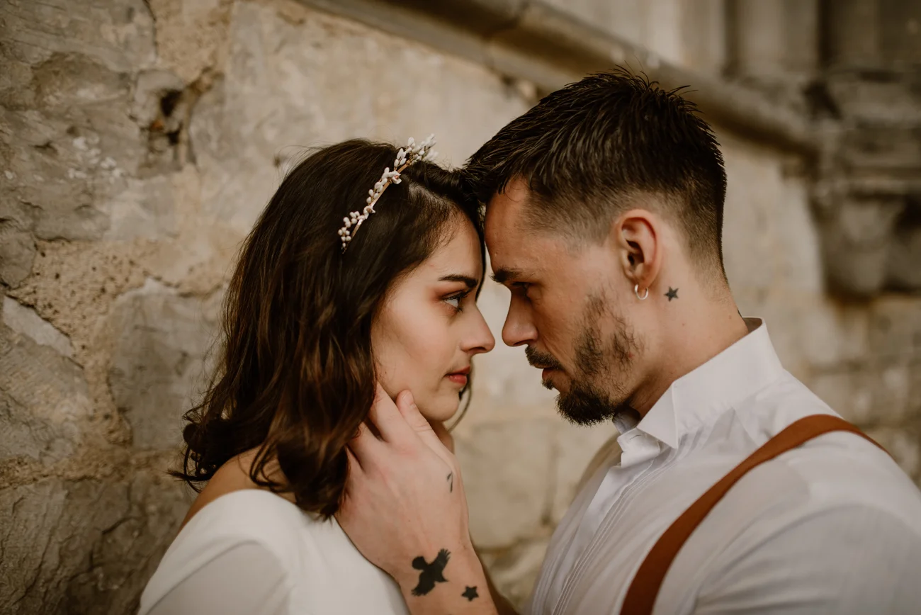 Idées mariage élégant minimaliste Normandie