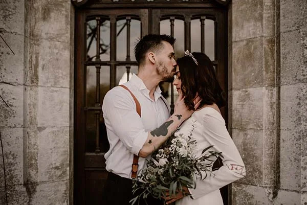 Idées mariage élégant minimaliste Normandie