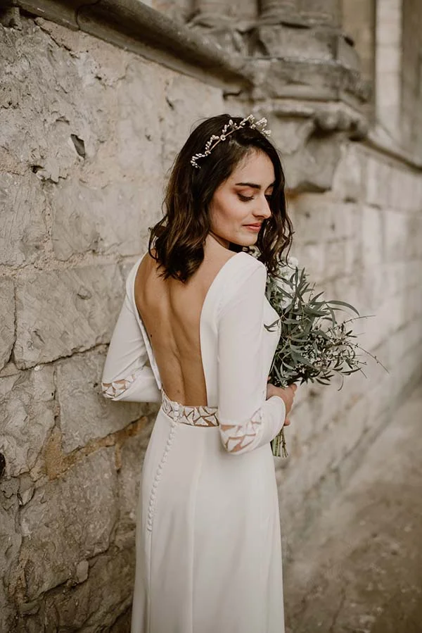 Idées mariage élégant minimaliste Normandie