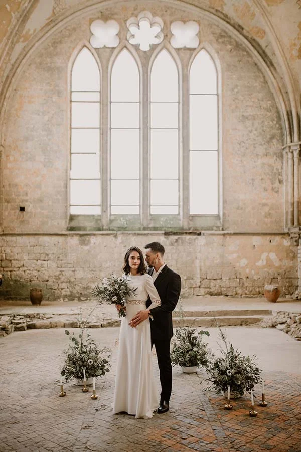 Idées mariage élégant minimaliste Normandie