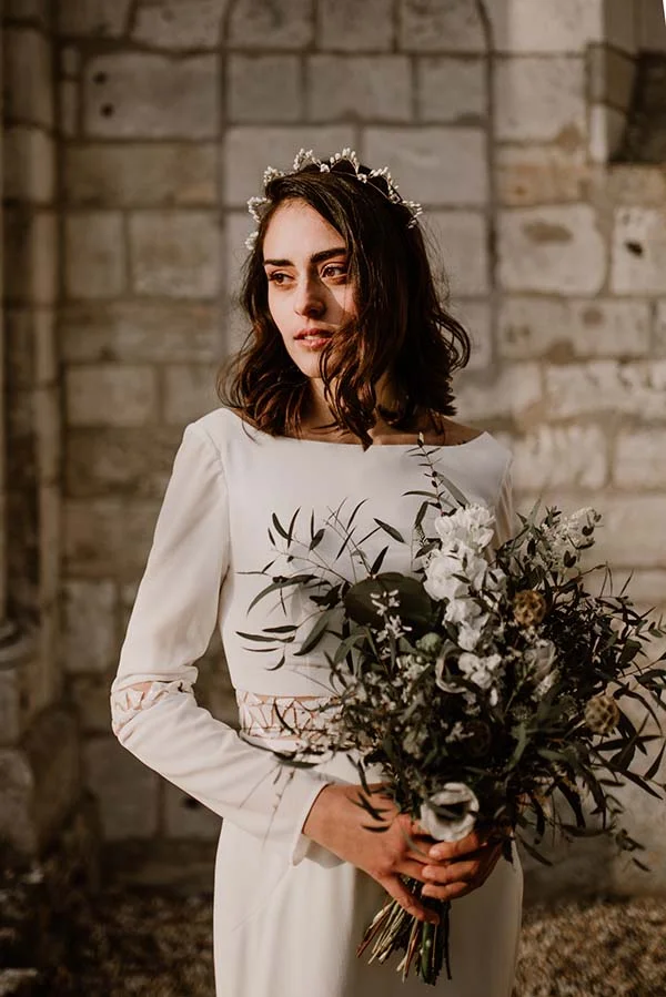 Idées mariage élégant minimaliste Normandie