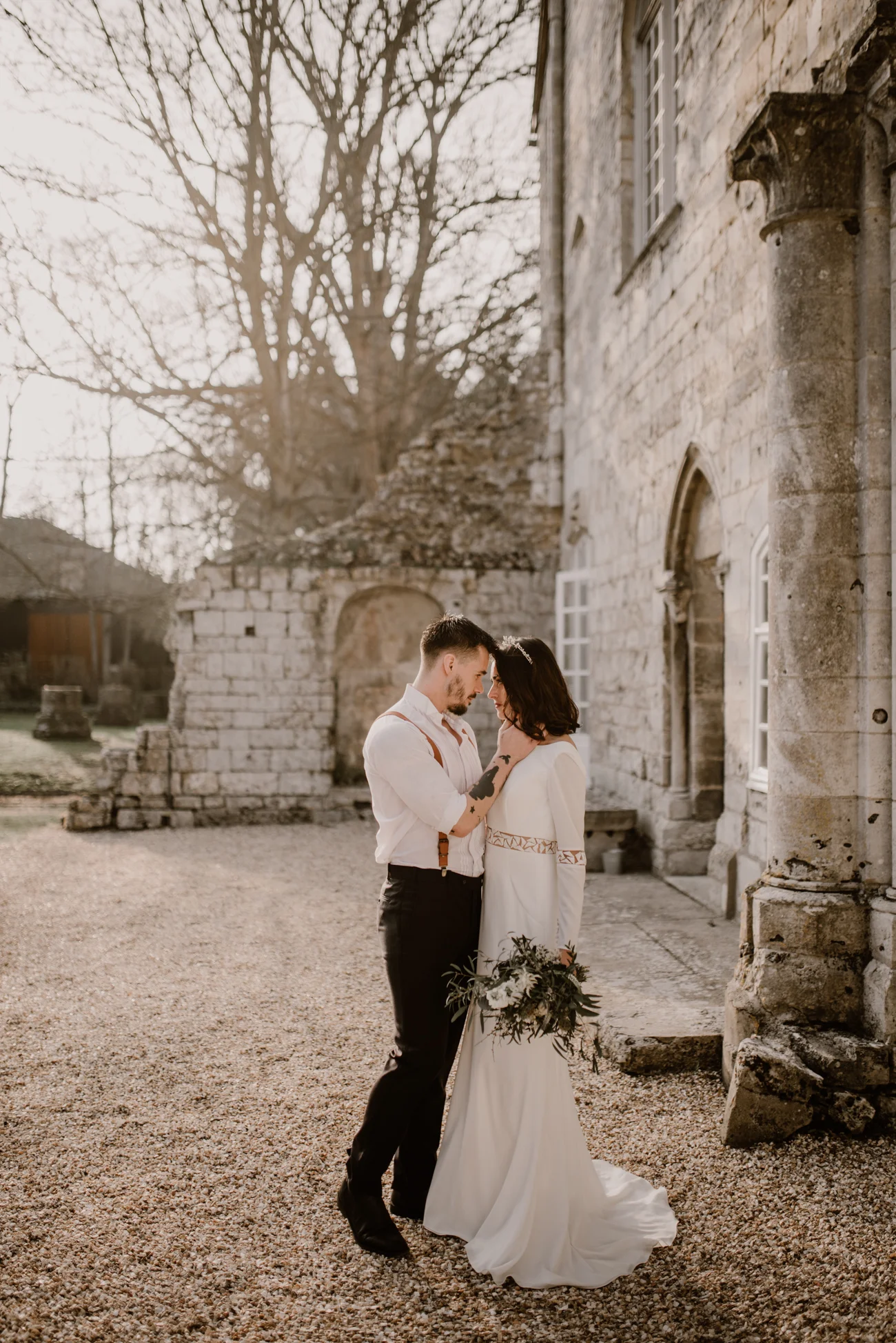 Idées mariage élégant minimaliste Normandie