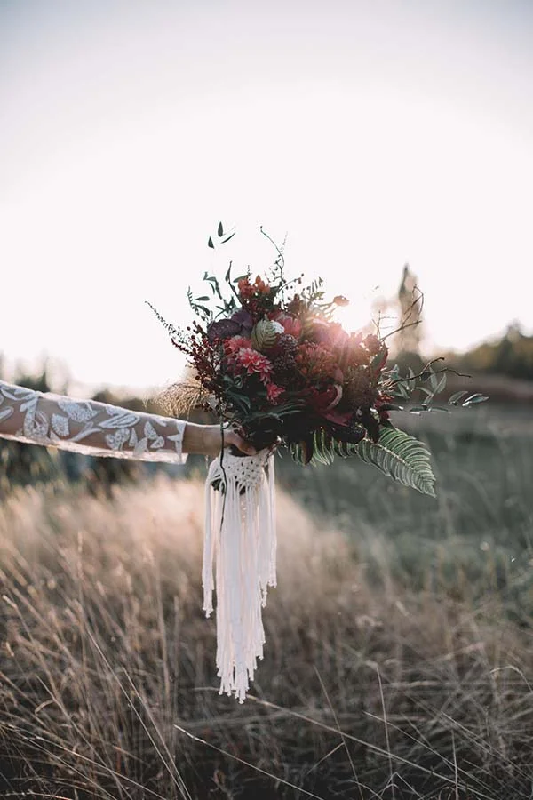 Idées mariage bohème coloré Coachella