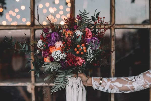 Idées mariage bohème coloré Coachella