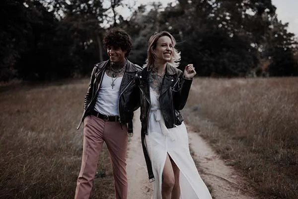 Inspirations mariage rock bohème authentique