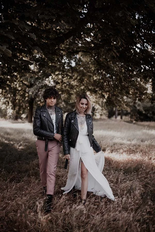 Inspirations mariage rock bohème authentique