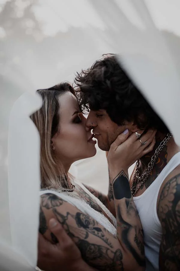 Inspirations mariage rock bohème authentique