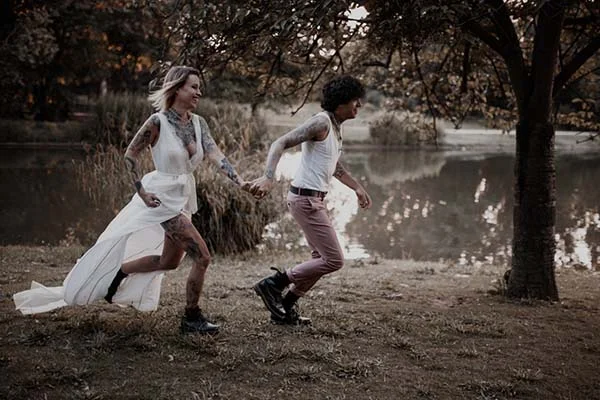 Inspirations mariage rock bohème authentique