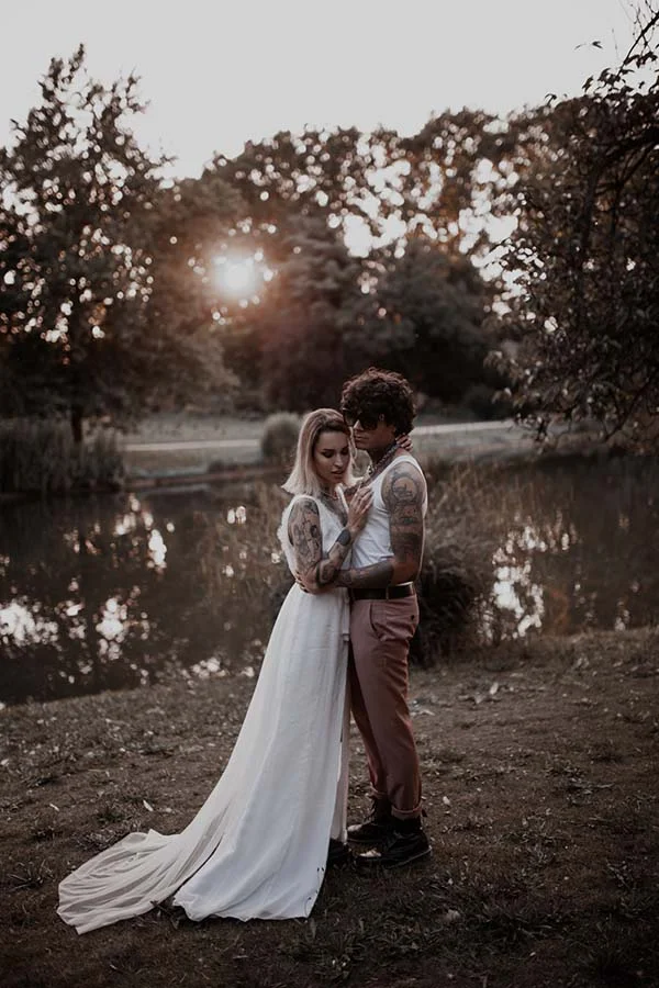 Inspirations mariage rock bohème authentique