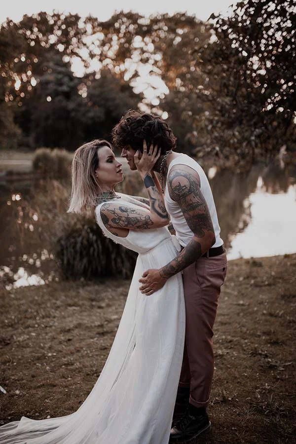 Inspirations mariage rock bohème authentique