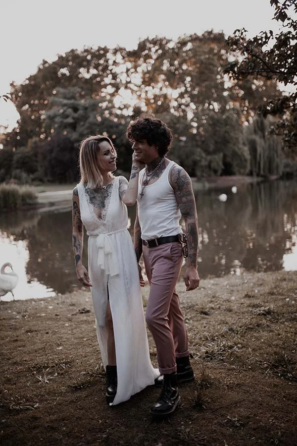 Inspirations mariage rock bohème authentique