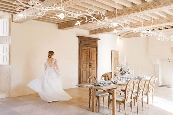 Idées-mariage-élégant-bohème-hivernal-Aquitaine