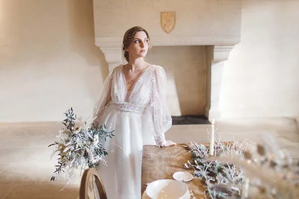 Idées-mariage-élégant-bohème-hivernal-Aquitaine