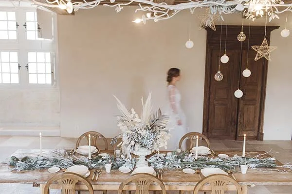 Idées-mariage-élégant-bohème-hivernal-Aquitaine