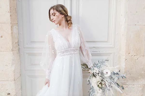 Idées-mariage-élégant-bohème-hivernal-Aquitaine