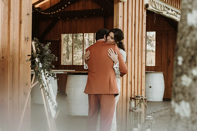 Un mariage eco-responsable en foret