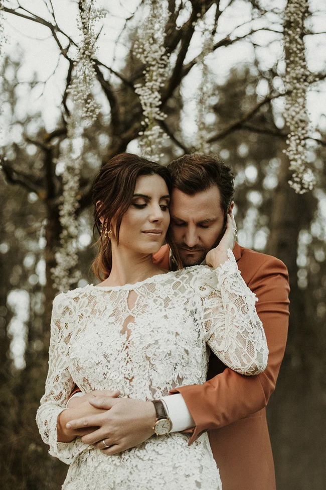 Un mariage eco-responsable en foret