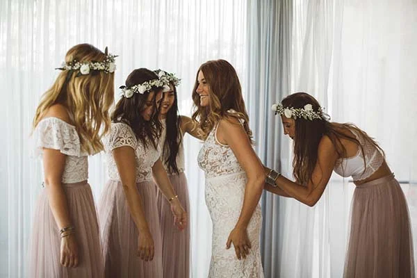 mariage décontracté en Toscane