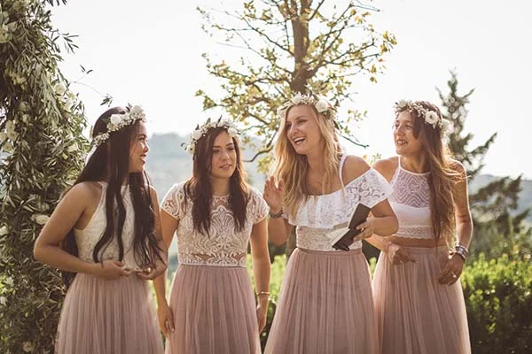mariage décontracté en Toscane