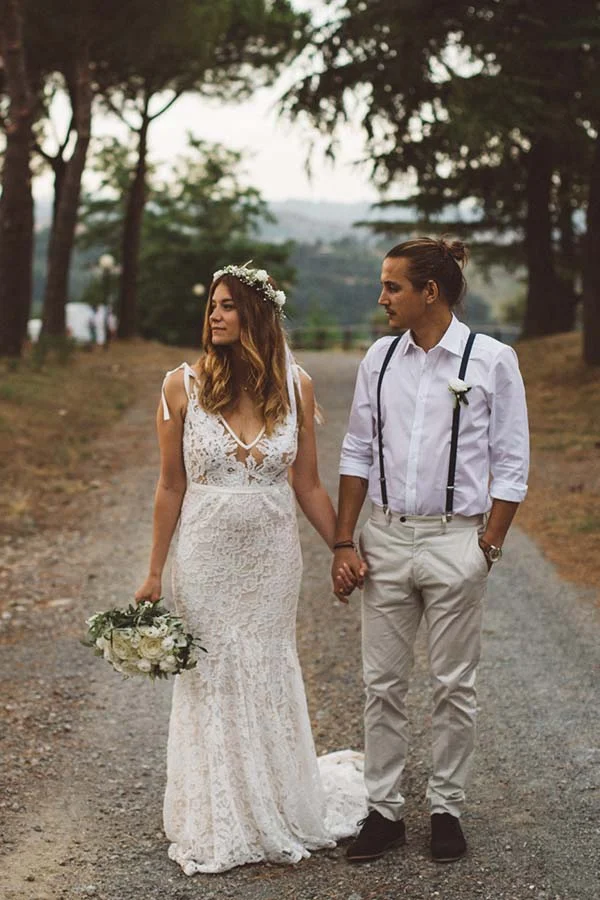 mariage décontracté en Toscane