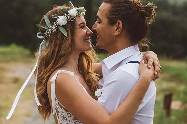 mariage décontracté en Toscane