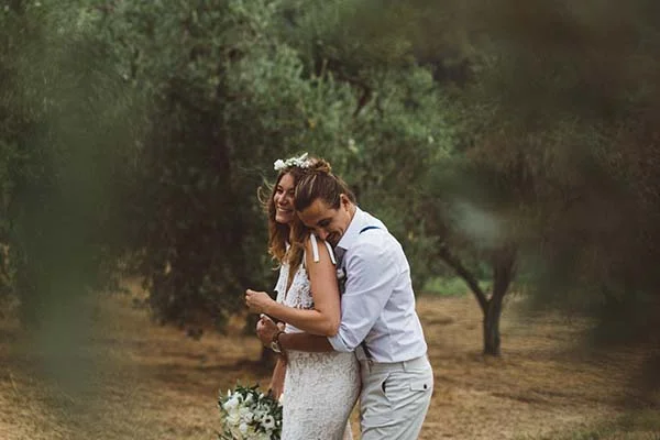 mariage décontracté en Toscane