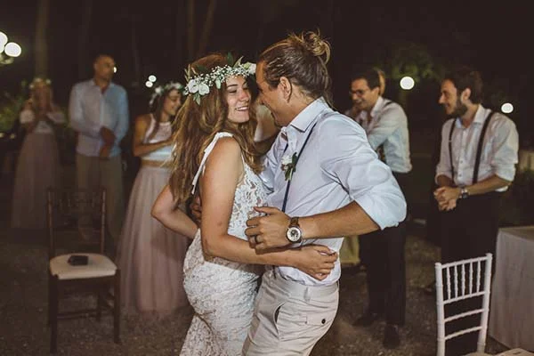 mariage décontracté en Toscane