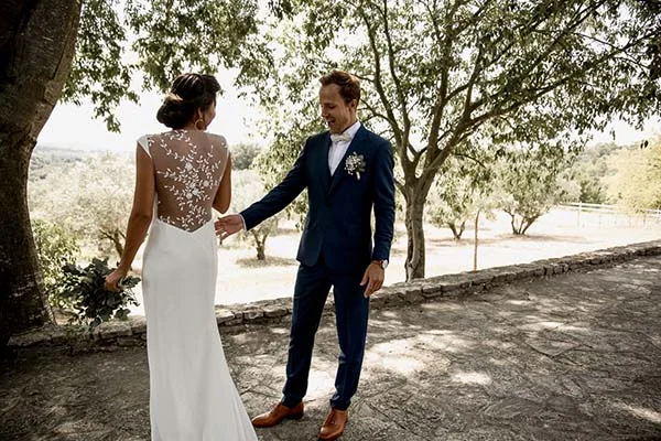 mariage romantique champêtre région Paca