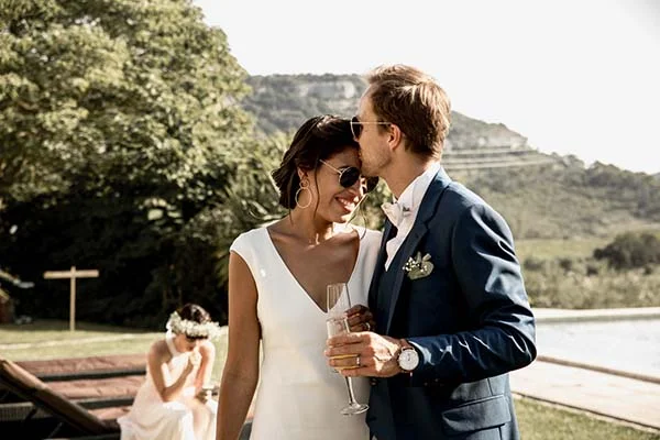 mariage romantique champêtre région Paca