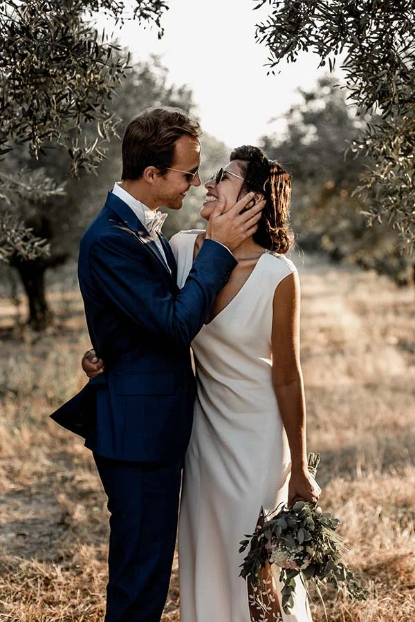 mariage romantique champêtre région Paca
