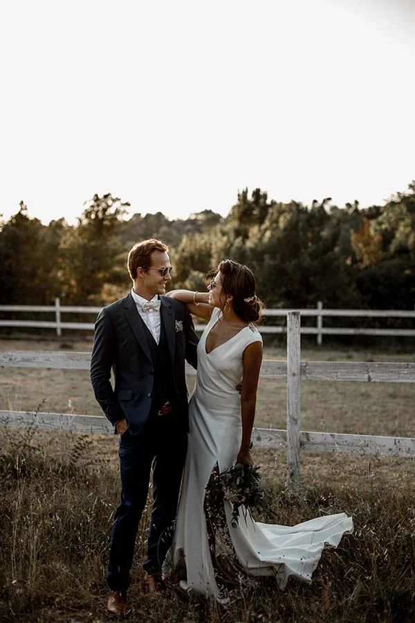 mariage romantique champêtre région Paca