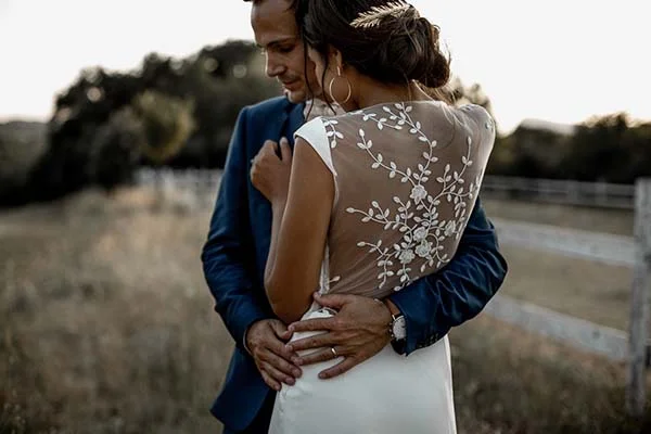 mariage romantique champêtre région Paca