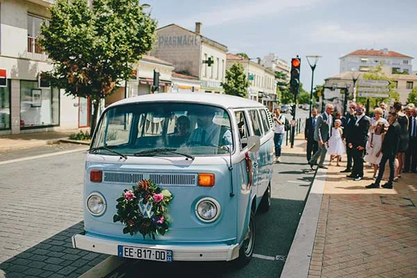 mariage bohème fleuri Aquitaine