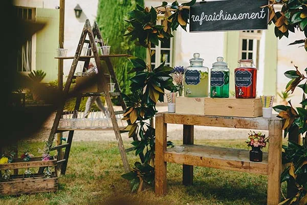mariage bohème fleuri Aquitaine