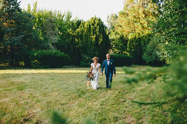 mariage bohème fleuri Aquitaine