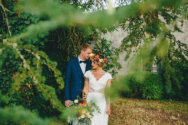 mariage bohème fleuri Aquitaine