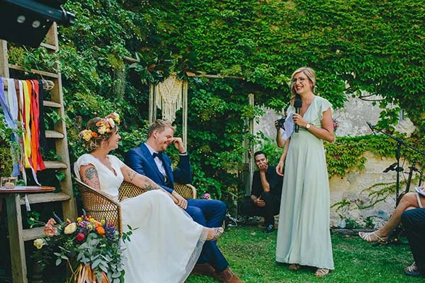 mariage bohème fleuri Aquitaine