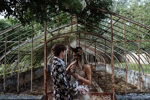 mariage bucolique festif original