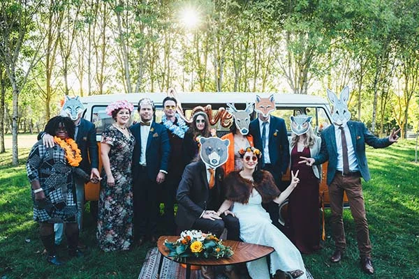 mariage hippie chic coloré